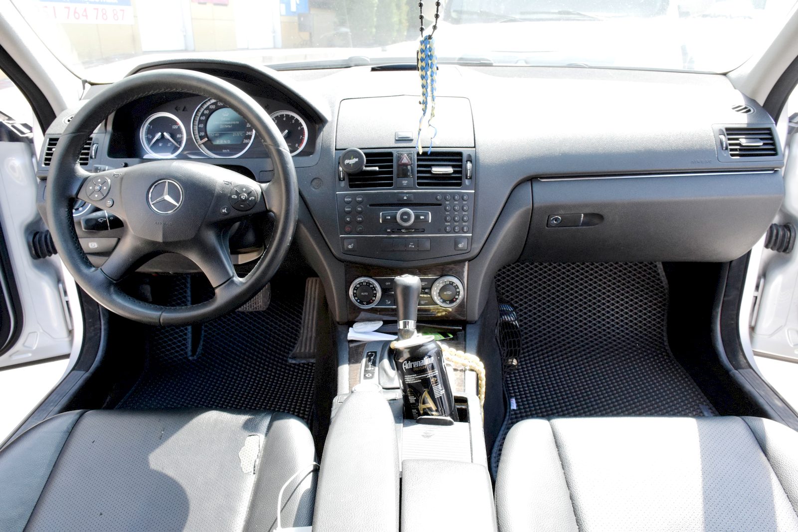 EVA автоковрики для Mercedes C-class W204 2011 - 2014 седан рестайлинг — _DSC0037 resized